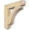 Ekena Millwork Imperial Arts & Crafts Rough Sawn Bracket, Douglas Fir, 4"W x 22"D x 22"H BKT04X22X22IMP03RDF - alternate 1